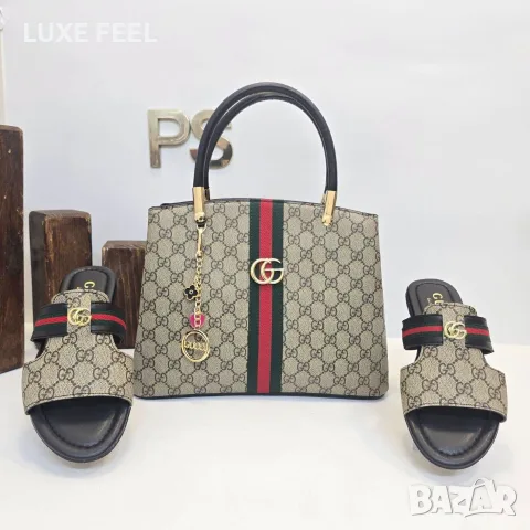 Gucci 🤍Дамски Чехли , снимка 7 - Чехли - 55729197
