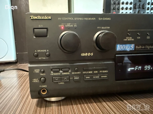 Technics SA-DX940, снимка 3 - Ресийвъри, усилватели, смесителни пултове - 50716662