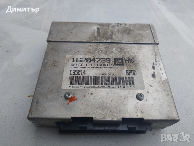 Компютър ECU За Опел Корса Б 1.2Моно 1995г / Opel Corsa B 1.2Mi 1995y