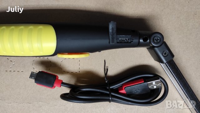 Работна акумулаторна лампа BL-W55 / Big Cob Work light yd-18, снимка 11 - Къмпинг осветление - 34948444