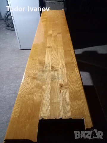 Дървен бар плот от чам