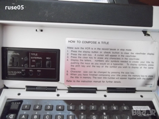 Видеокамера "Canon - VC-30E", снимка 3 - Камери - 51788666