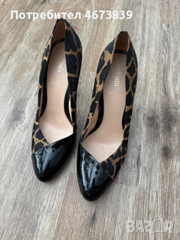 Fendi , снимка 4 - Дамски обувки на ток - 52804437