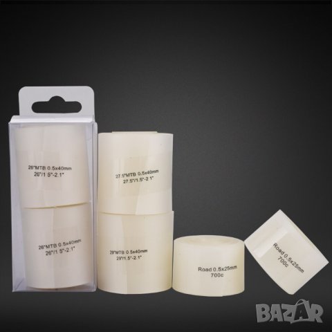 Ленти, протектор за гума на планински велосипед, защитна лента спукване на гуми на колело 29,26,700c, снимка 7 - Аксесоари за велосипеди - 35525361