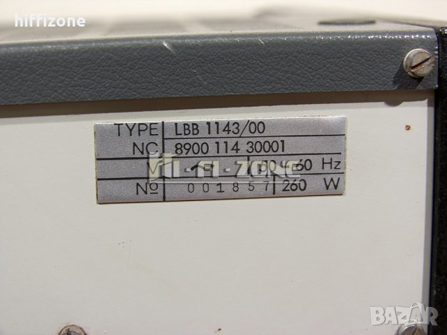 УСИЛВАТЕЛ Philips lbb 1143, снимка 9 - Ресийвъри, усилватели, смесителни пултове - 36724786