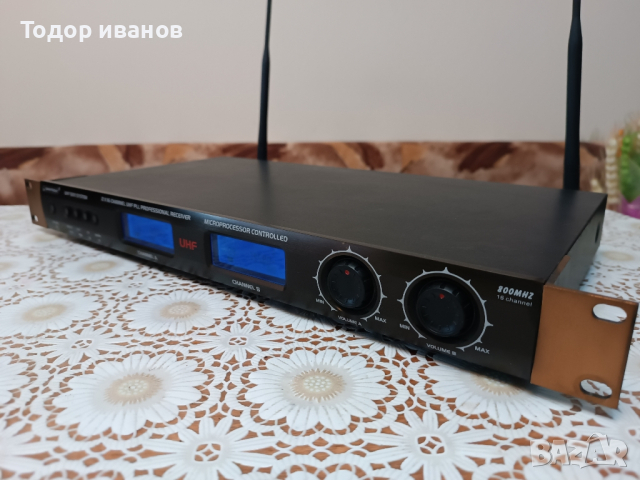 Omnitronic uhf500, снимка 3 - Микрофони - 44566882