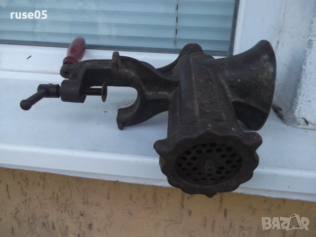 Машинка "Стидово" ръчна от соца за мелене на месо, снимка 5 - Месомелачки - 52788305