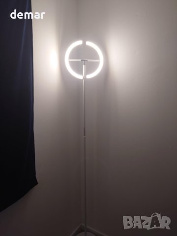 SIBRILLE Подова лампа с безстепенно димиране, LED с дистанционно, 20W, снимка 10 - Лед осветление - 44392983