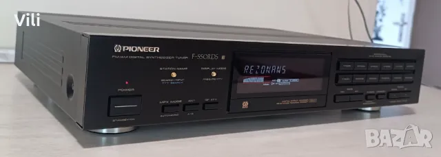 Тунер Pioneer F-550RDS, снимка 4 - Ресийвъри, усилватели, смесителни пултове - 49327172