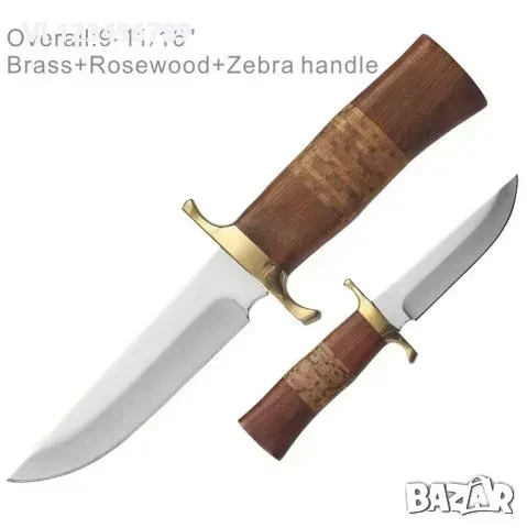 Ловен нож Алигатор сталь 65х13 (2)