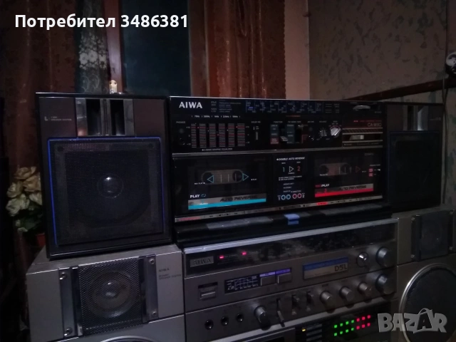 AIWA CA W 80E, снимка 4 - Радиокасетофони, транзистори - 54071352
