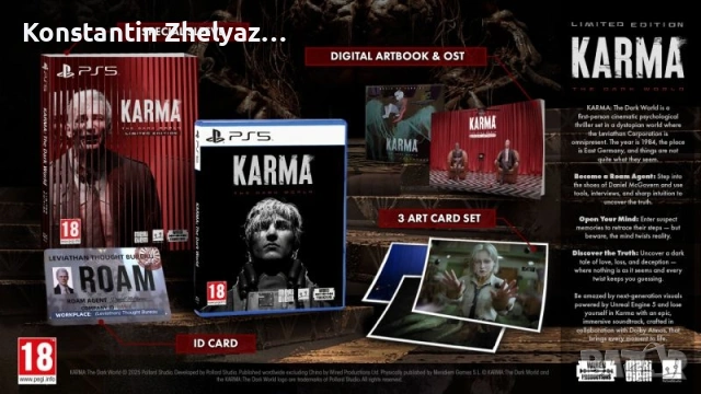 KARMA - LIMITED EDITION / PS5 / ВЪЗМОЖЕН БАРТЕР, снимка 2 - Игри за PlayStation - 53095733