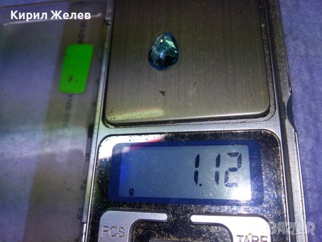 ПРЕКРАСЕН ЮВЕЛИРНО ФАСЕТИРАН ГОЛЯМ НАТУРАЛЕН СИН ЦИРКОНИЙ Скъпоц. КАМЪК За ИНКРУСТИРАНЕ в БИЖУ 40699, снимка 6 - Други - 42760865