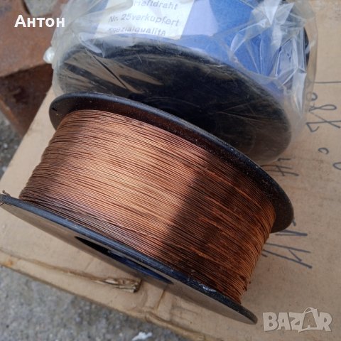 Заваръчна тел 0.6 ММ помеднена , снимка 3 - Други машини и части - 42114588