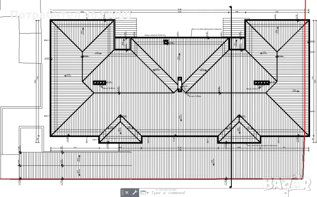 Изчертаване на чертежи с AutoCad, архитектурни заснемания в цялата страна, снимка 13 - Други услуги - 56215520