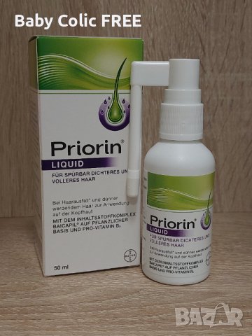 Приорин немски Priorin Liquid серум за локална употреба 50 мл, снимка 2 - Продукти за коса - 42069724