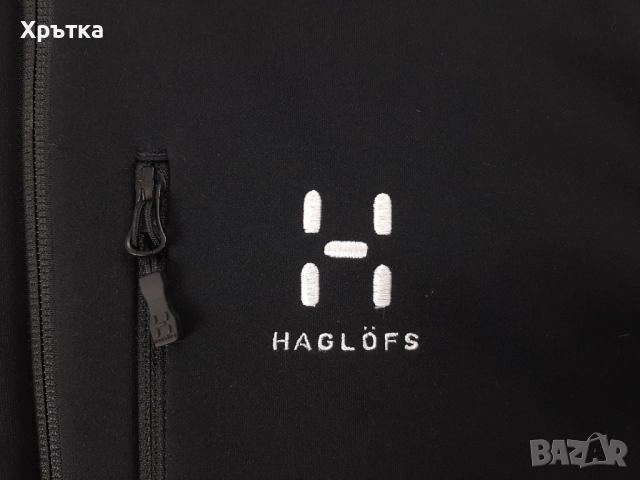 Haglofs Mistral Hood Gore - Оригинално мъжко софтшел яке размер M, снимка 7 - Якета - 52829536