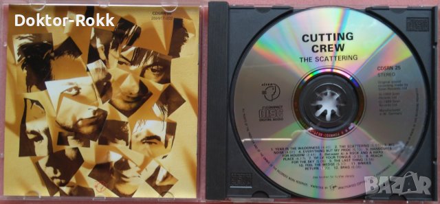 Cutting Crew – The Scattering (1989, CD) , снимка 3 - CD дискове - 38411491