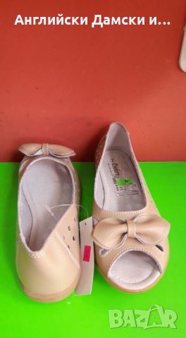 Английски дамски сандали-обувки естествена кожа, снимка 5 - Сандали - 29393610
