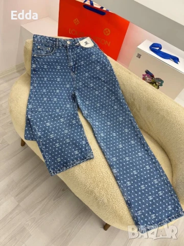 Chanel,fendi,Gucci,celine Комплект ,дънки,къси панталонки , снимка 11 - Комплекти - 51046519