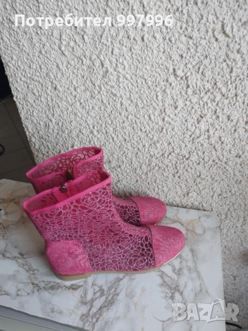 цикламени летни боти-40номер