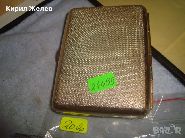 ВДНХ - Стара СССР ПОЗЛАТЕНА ОРНАМЕНТИРАНА РЯДКА КОЛЕКЦИОНЕРСКА РЕТРО ТАБАКЕРА 24499, снимка 2 - Колекции - 38289076