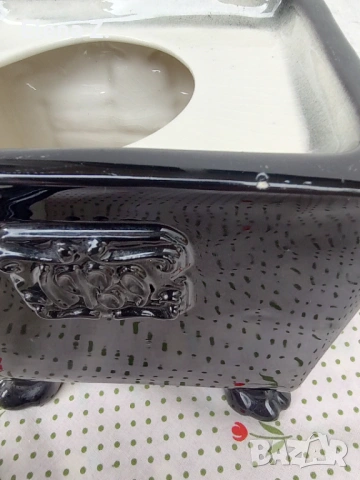 Paul Cardew голям чайник печка с английска закуска, снимка 11 - Декорация за дома - 54008785