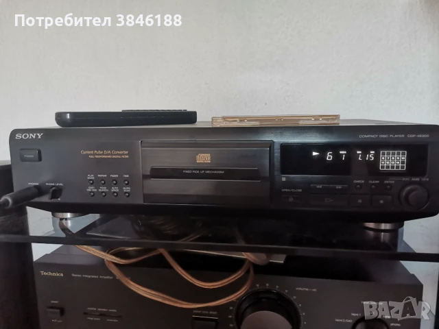 Sony CDP-XE 900 CD Player with Remote, снимка 1