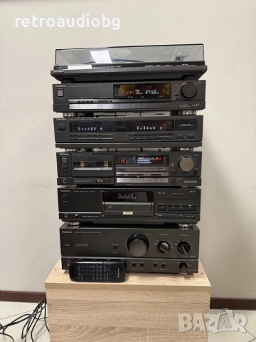 🔈ТОП аудио сет TECHNICS - Class AA - усилвател, дек, тунер, CD, еквалайзер и грамофон🔈