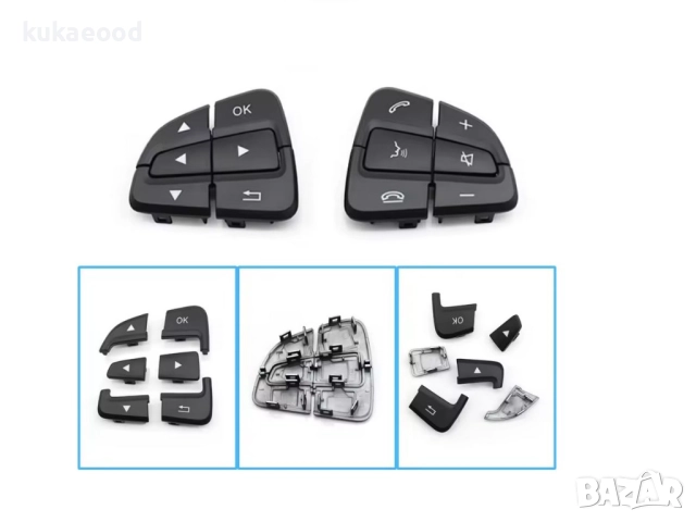 Капачета за волан на Mercedes GLS X166 (2015-2019), снимка 4 - Части - 51768374