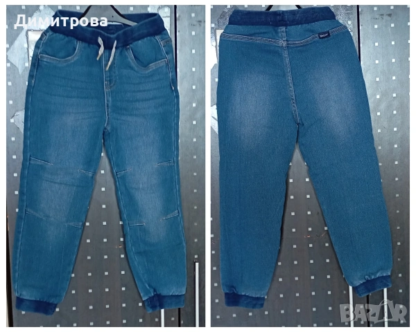 дънки и нова риза размер 5-6г 116см, снимка 2 - Детски комплекти - 53989465