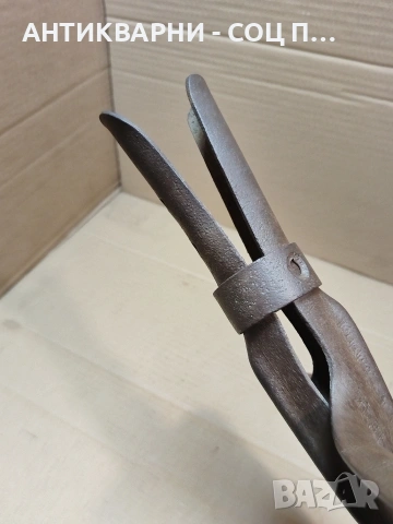 Соц Стара Масивна Военна Лопата 1987г. Тегло 1.250кг. НОМЕР 770., снимка 7 - Антикварни и старинни предмети - 53939394