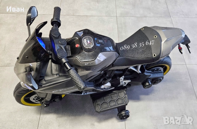 ТОП ЦЕНА!НОВО!Акумулаторен мотор Surfer GREAY с 12V батерия,мека седалкака,USB, снимка 8 - Коли, камиони, мотори, писти - 50719959