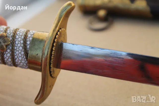 Японски Офицерски кортик WWII, снимка 15 - Антикварни и старинни предмети - 47812821