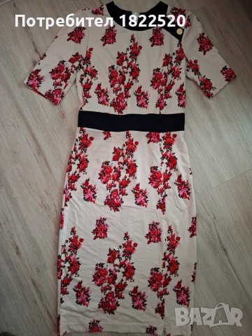 Рокля на цветя Pferdgarten, снимка 2 - Рокли - 49332571