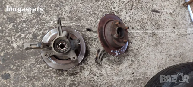 Шенкел лагер главина преден ляв десен Nissan Micra K11 - 60лв, снимка 2 - Части - 49764019