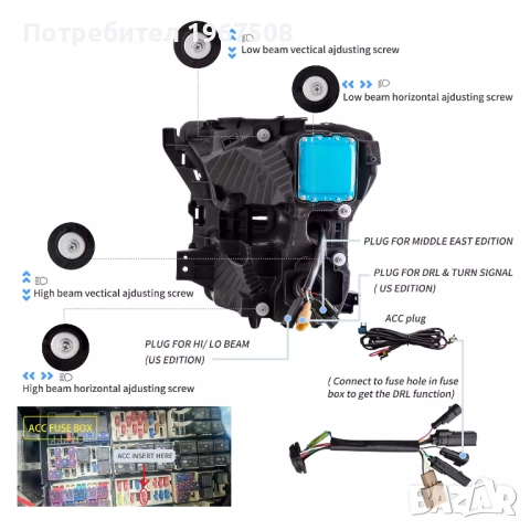 Комплект LED фарове с начална анимация за Ford F150 2015 - 2017, снимка 6 - Части - 52334064