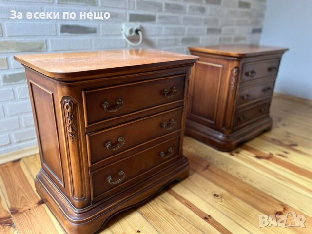 Ръчно изработен скрин и нощни шкафове, снимка 4 - Скринове - 44381759