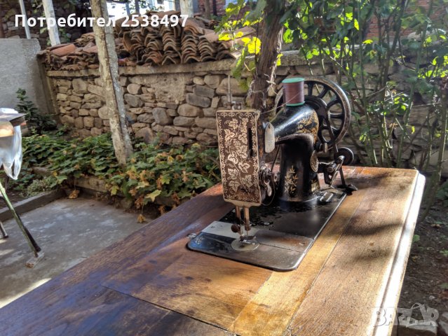 "THE SINGER MANFG & CO TRADE MARK", ORIGINAL КРАЧНА ШЕВНА МАШИНА, снимка 3 - Шевни машини - 30241224