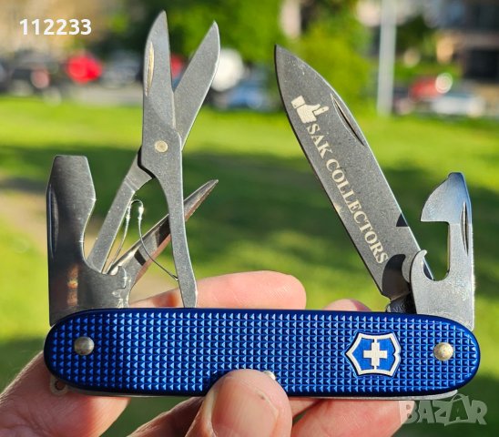 Victorinox Pioneer X Alox Blue DLT SAK Collectors knife., снимка 3 - Ножове - 40538501