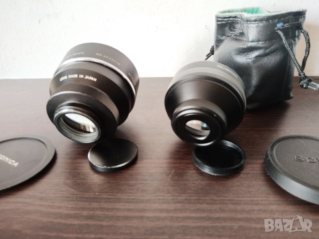 Обективи, телеконвектори SONY, Konica, BEROFLEX, Albinar, снимка 11 - Обективи и филтри - 46675238