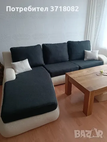 Диван с лежанка,функция сън и барче