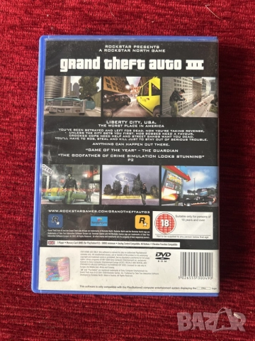 PlayStation 2 GTA3, снимка 3 - Игри за PlayStation - 56115466