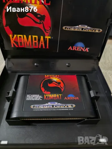 Mortal Kombat 1 Sega Mega Drive, снимка 2 - Други игри и конзоли - 56546109
