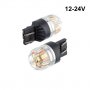 Диодни крушки за стоп, 12-24V, WY21/5W- T20q, 6500K, 320Lm, 2бр., снимка 1 - Аксесоари и консумативи - 37836169