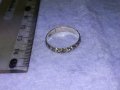 СТАР СТИЛЕН СРЕБЪРЕН ВИНТИДЖ ПРЪСТЕН Тип ХАЛКА СРЕБРО 900 ПРОБА 40202, снимка 8