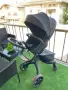 Количка Stokke® Xplory® X + бебешки кош - цвят Rich Black, снимка 1