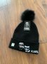 Дамска шапка Karl Lagerfeld черна, снимка 1 - Шапки - 31167388