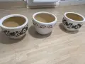 Саксии за цветя керамични, снимка 1