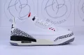 Nike Air Jordan Retro 3 White Cement, University Blue Мъжки Дамски Маратонки, снимка 2